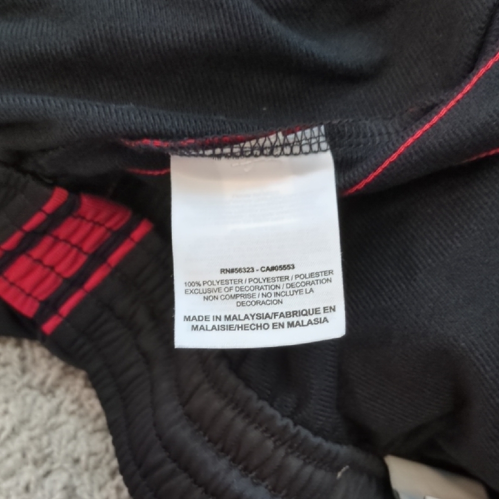 New Nike Mens Basketball Pants in Red and Black - Picture 3 of 10